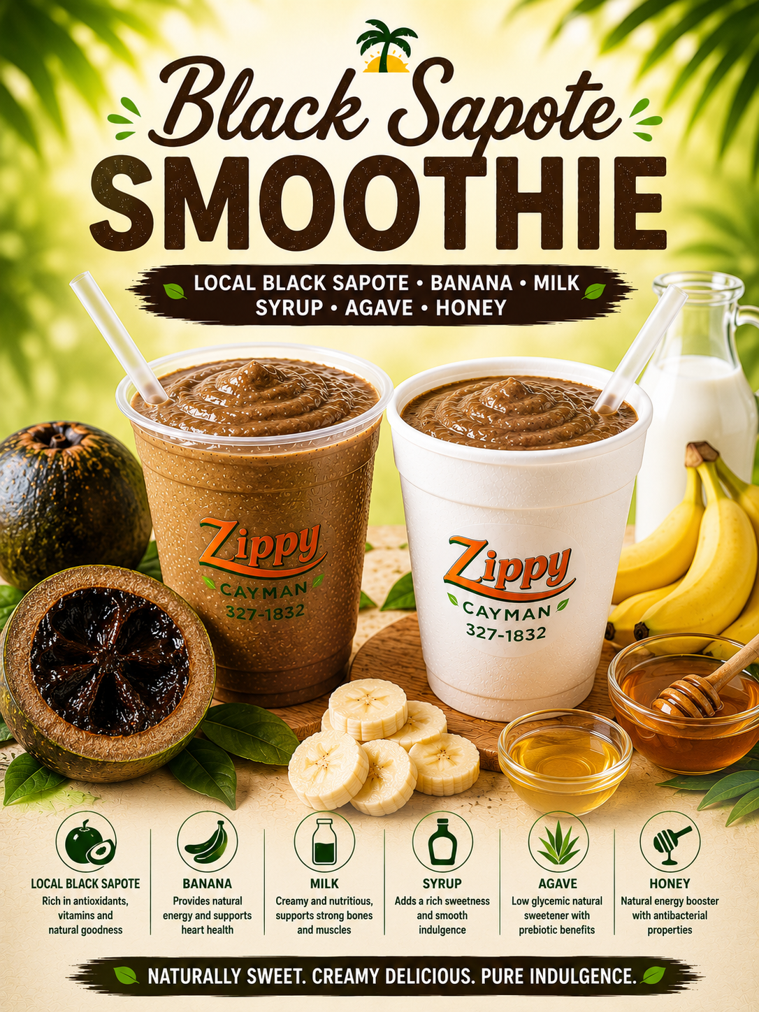 Black Sapote Smoothie