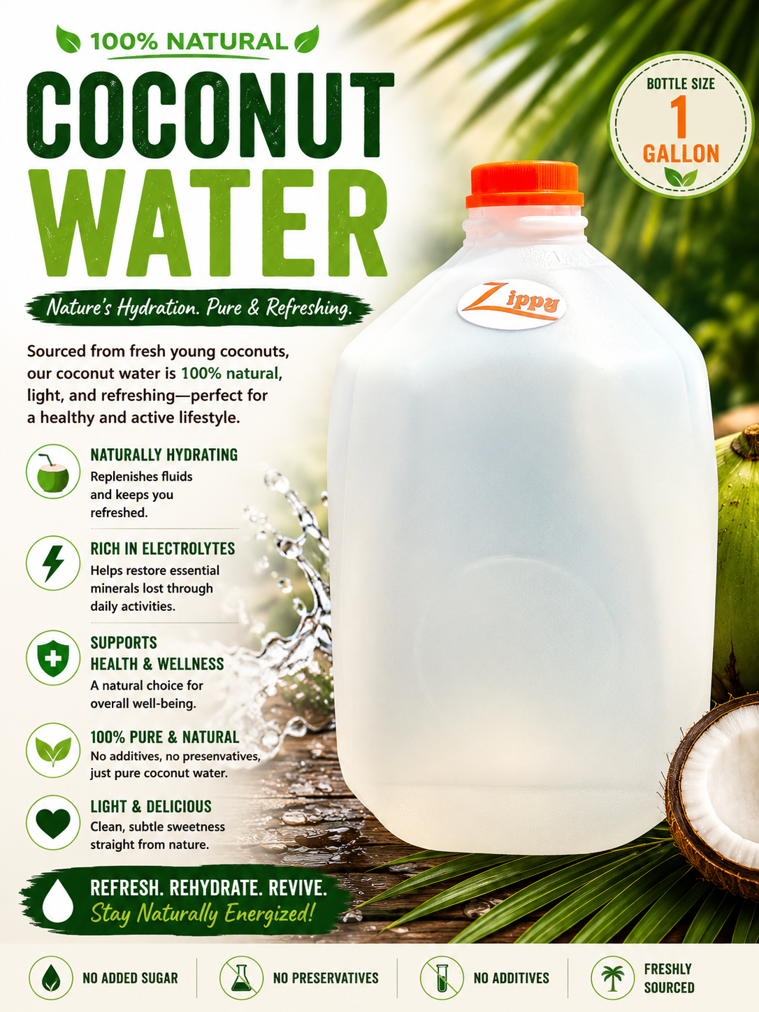 Coconut Water 1 Gallon